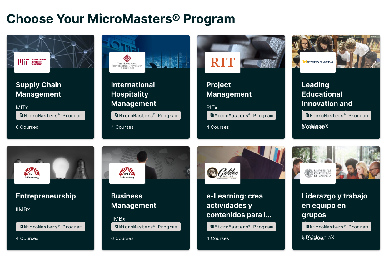 micromasters programs at edx