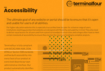 Find out why web accessibility is at the heart of our product Feature Image